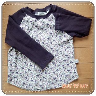 長袖ラグランTシャツ（100cm）